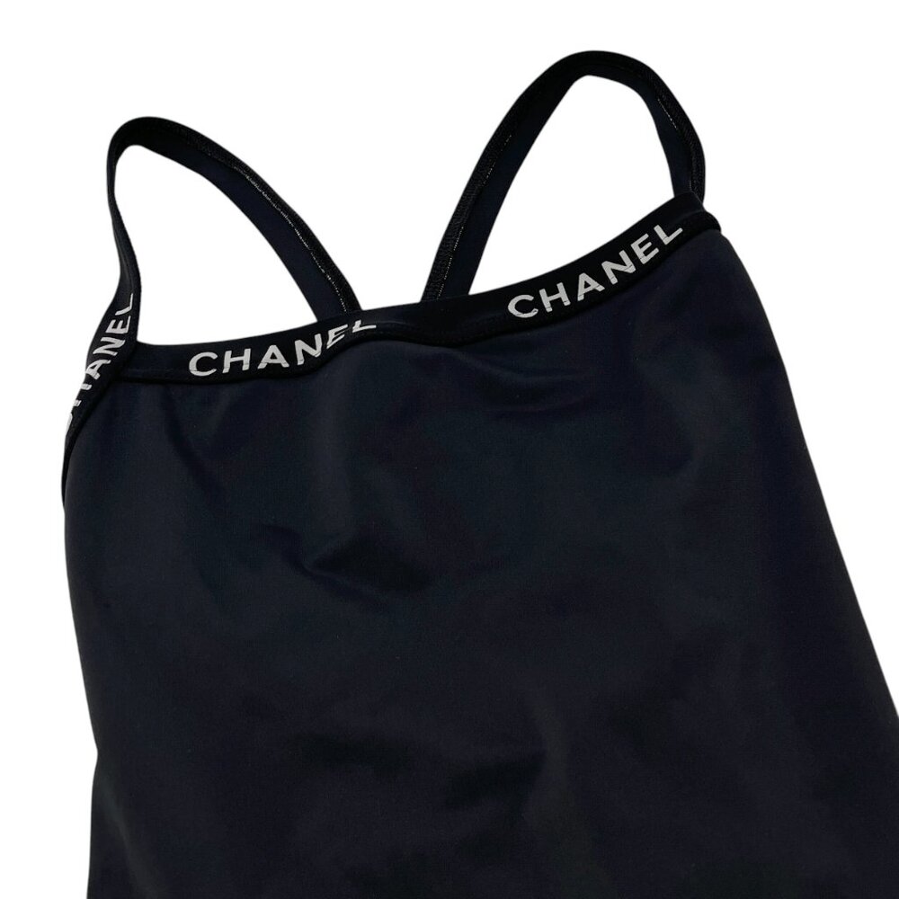 CHANEL Black One Piece Swimsuit - Picture 5 of 11
